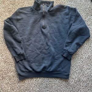 Prospirit Men's Navy Zip-Up Sweater
